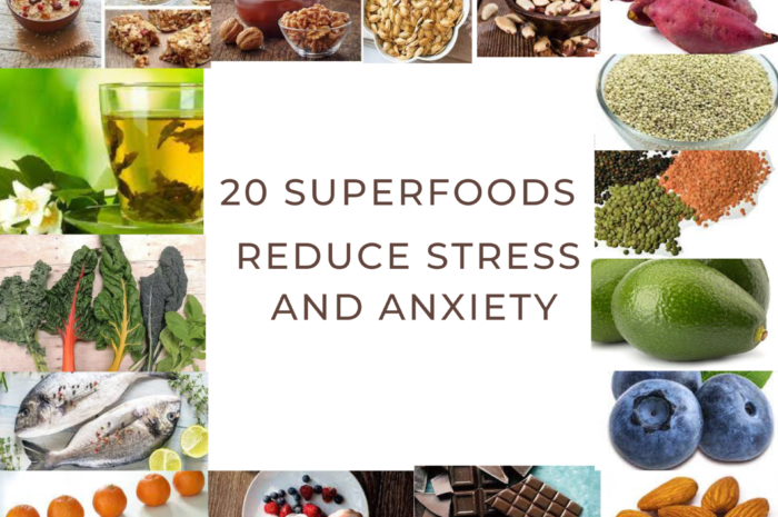 Healthy Diet : 20 Superfoods to reduce Psychological Stress and Anxiety Disorder
